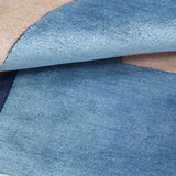 OCEANIA | FT 5' X 5' | MODERN RUGS | BLUE COLOR