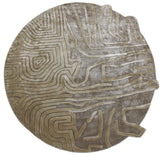 TRANQUIL CURRENTS | FT 7' X 7' | MODERN RUGS | BEIGE COLOR