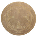 GOLDEN AUREOLE | FT 8' X 8' | TRADITIONAL RUGS | BEIGE COLOR - Luxurify