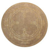 GOLDEN AUREOLE | FT 8' X 8' | TRADITIONAL RUGS | BEIGE COLOR - Luxurify
