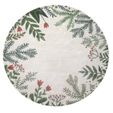 FLOREA | FT 5' X 5' | MODERN RUGS | WHITE/GREEN COLOR - Luxurify