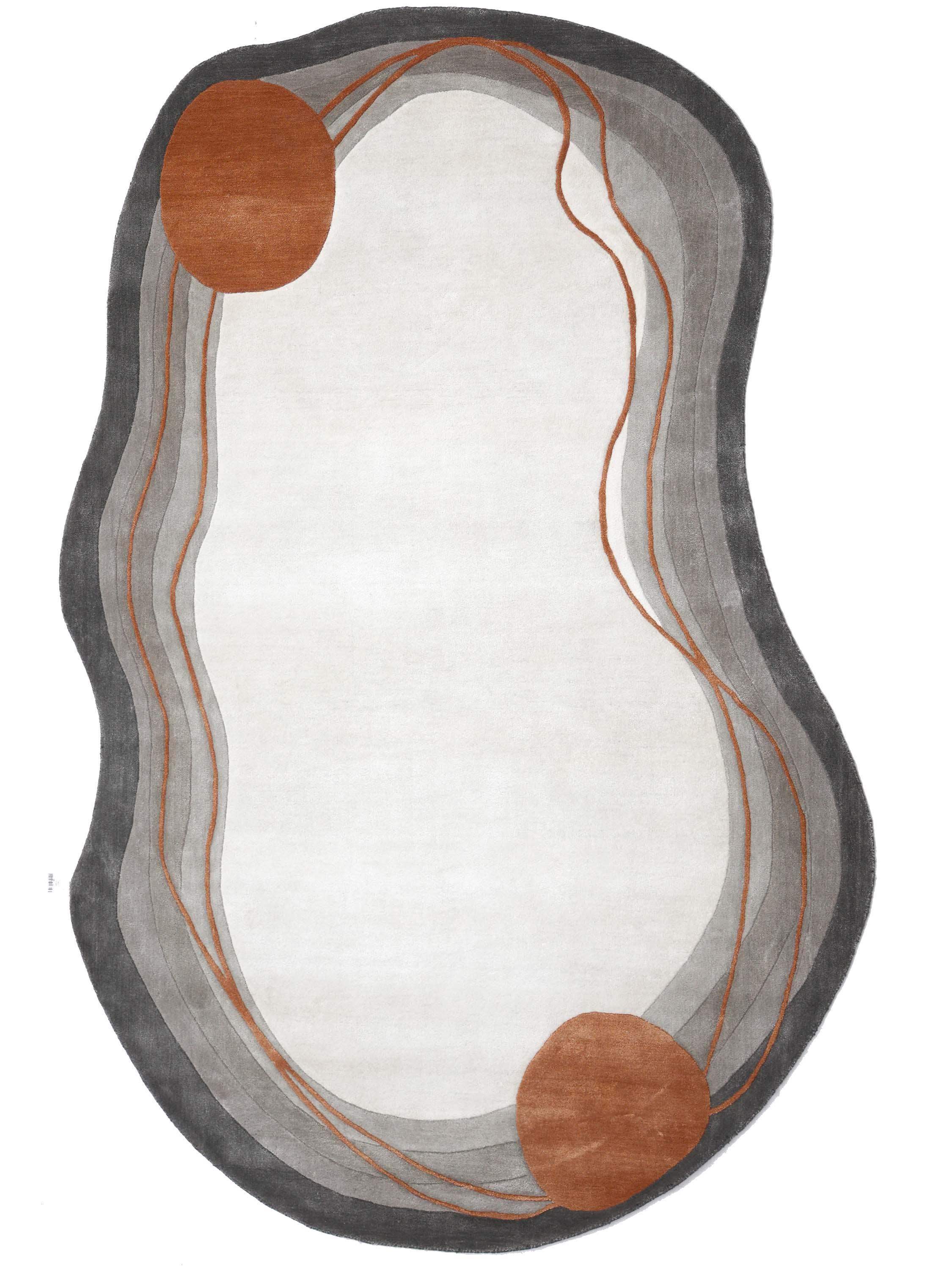 CONTOUR FLOE | FT 6' X 9' | MODERN RUGS | MULTI COLOR - Luxurify