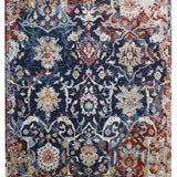 CLASSIC INDIGO | FT 2'6" X 5' | FT 4' X 6' | FT 5' X 7' | FT 6' X 9' | TRADITIONAL RUGS | BLUE COLOR - Luxurify