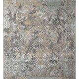 CASCADE | FT 8' X 10' | TRADITIONAL RUGS | GREEN-GOLD COLOR