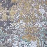 CASCADE | FT 8' X 10' | TRADITIONAL RUGS | GREEN-GOLD COLOR