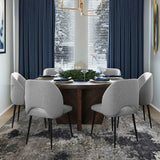 THALASSIC | FT 5'6" X 8' | MODERN RUGS | GREY/MULTI COLOR