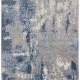 BLUE CASCADE | FT 8' X 10' | FT 9' X 12' | CONTEMPORARY | BLUE-NEW - Luxurify