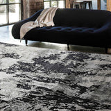 NIGHTMARE | FT 6' X 9' | FT 9' X 12' | MODERN | BLACK COLOR