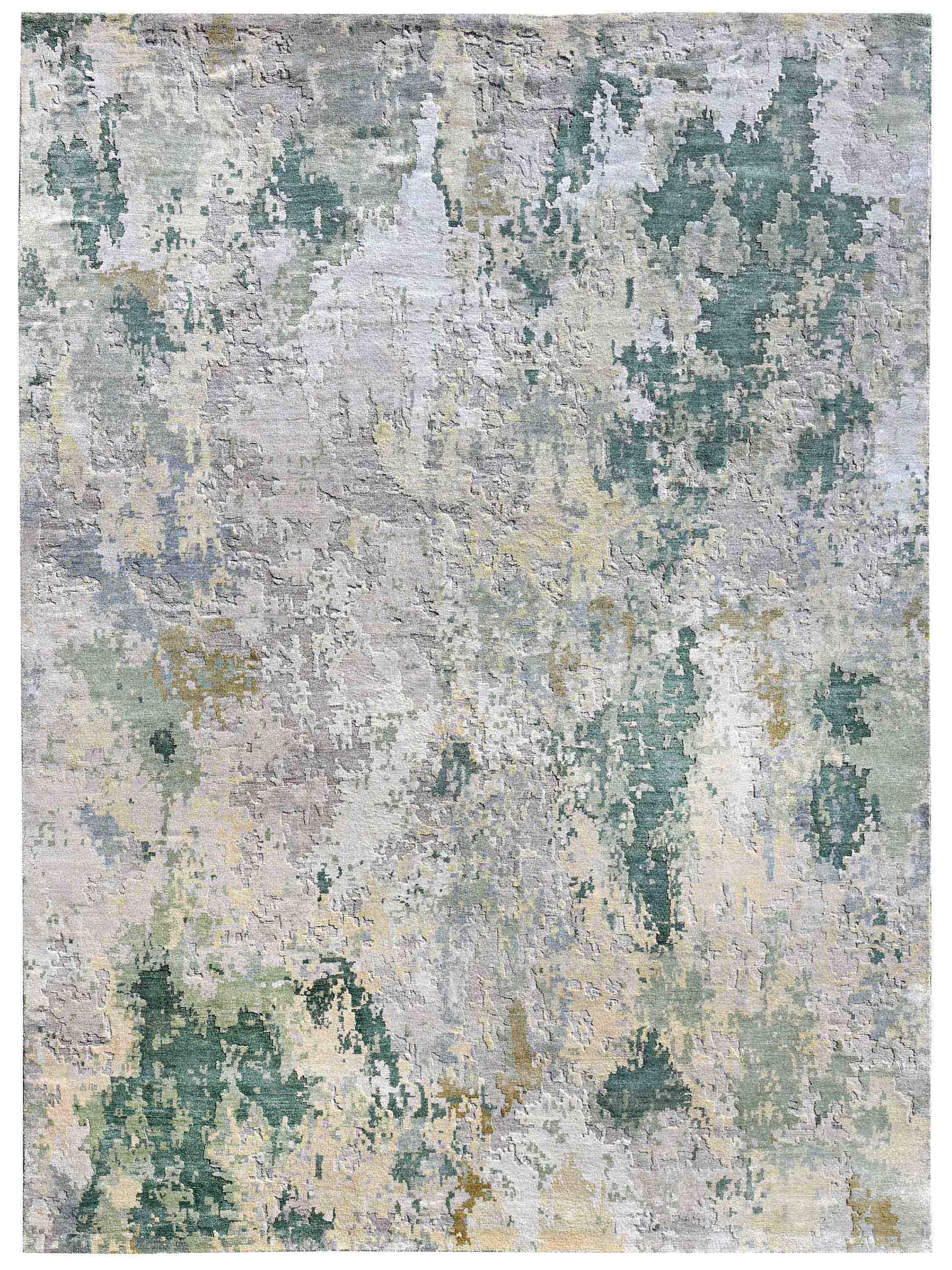 EMERALD MIST | FT 5'6" X 8' | FT 9' X 12' | MODERN RUGS | GREEN COLOR - Luxurify