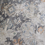 ICARUS | FT 6' X 9' |  FT 8' X 10 | FT 9' X 12' | TRADITIONAL  RUGS | SILVER - MULTI COLOR