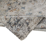 ICARUS | FT 6' X 9' |  FT 8' X 10 | FT 9' X 12' | TRADITIONAL  RUGS | SILVER - MULTI COLOR