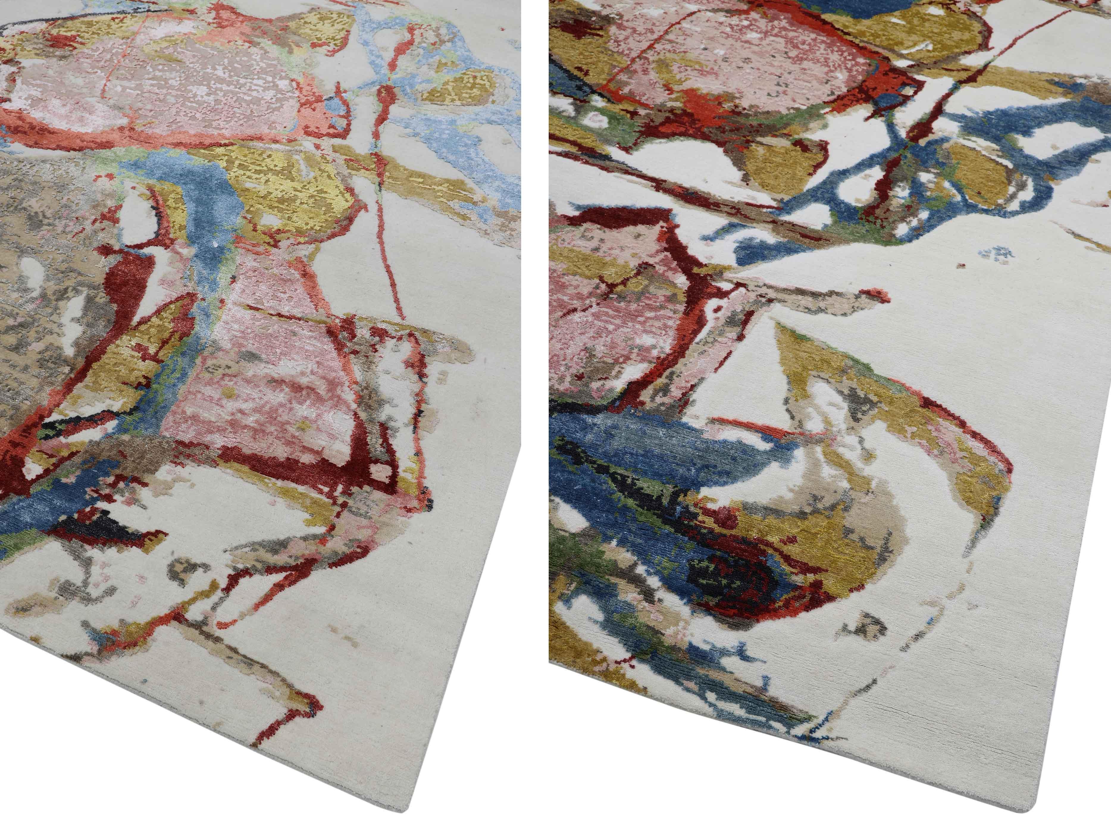 VEYRONN | FT 8' X 10' | MODERN RUGS | MULTI COLOR - Luxurify