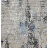 SLATE HARMONY | FT 9' X 12' | MODERN RUGS | GREY/BLUE COLOR - Luxurify