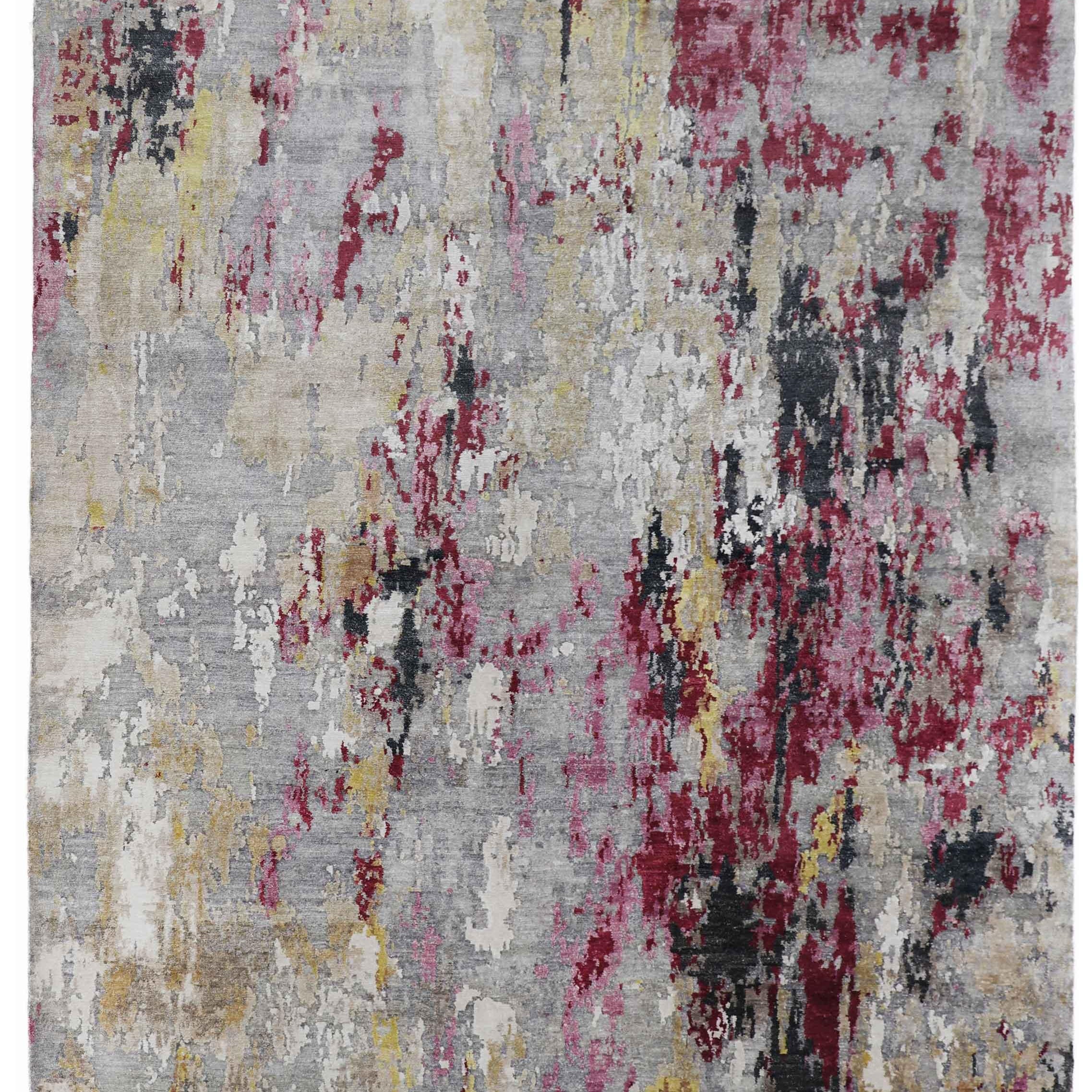 SANGRIA | FT 6' X 9' | FT 8' X 10' | FT 9' X 12' MODERN RUGS | GREY-MULTI COLOR - Luxurify