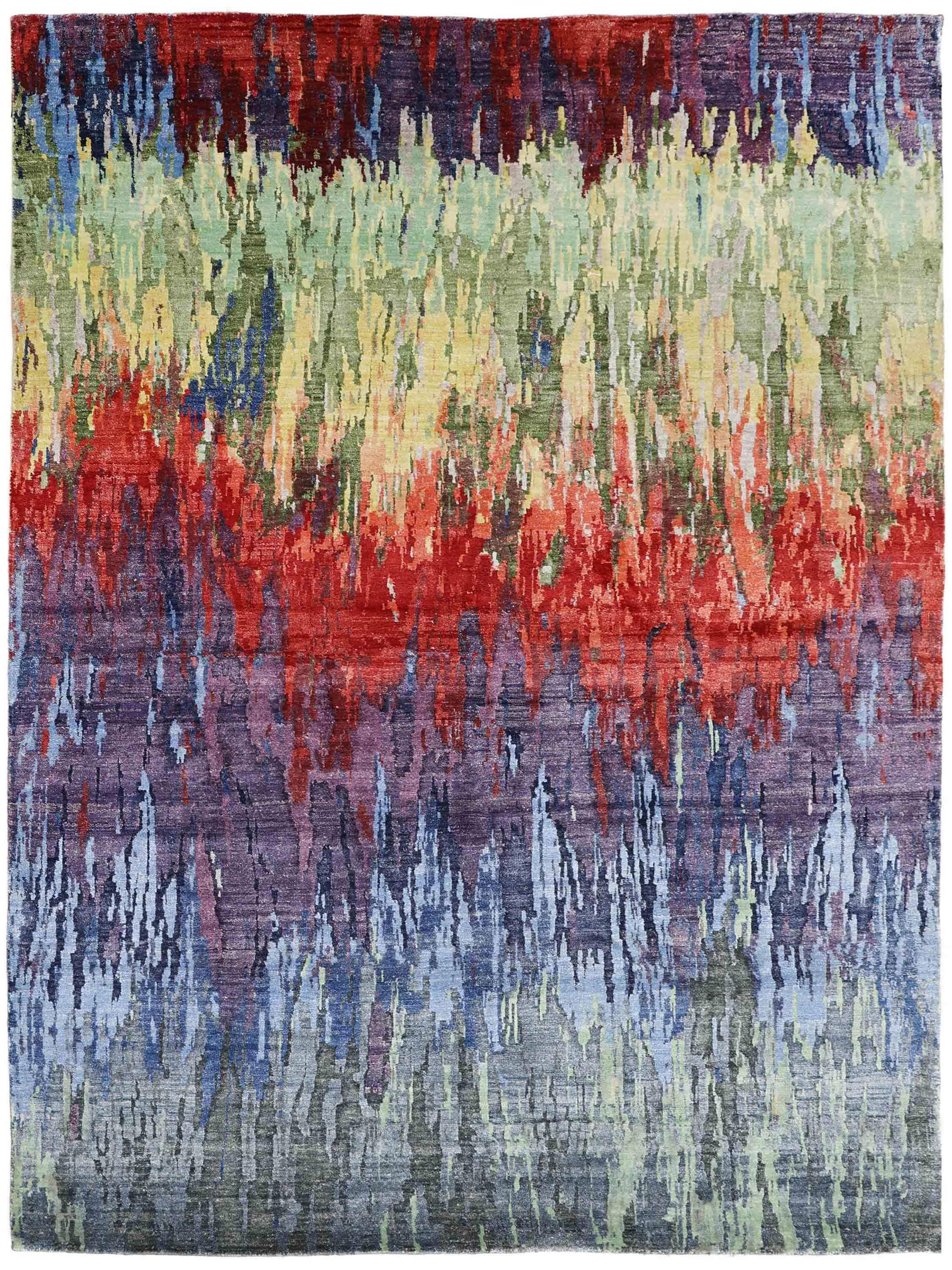 ROANE | FT 5'6" X 8' | MODERN RUGS | MULTI COLOR - Luxurify