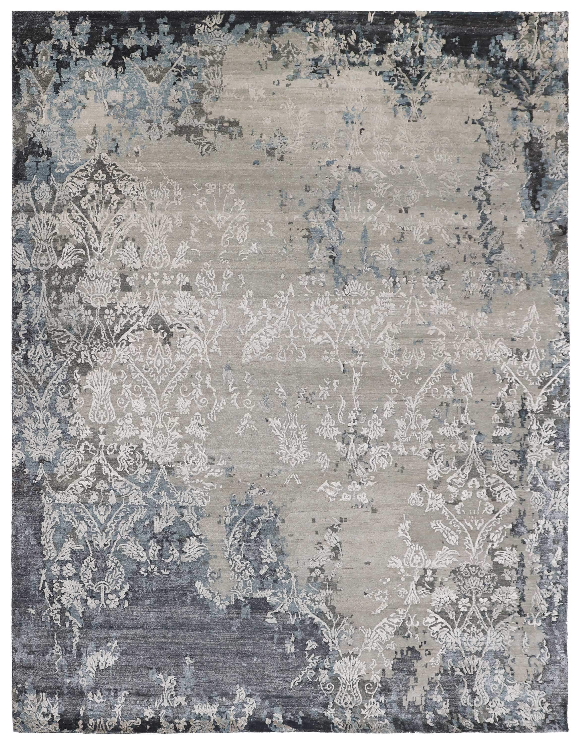 GRAVION | FT 8' X 10' | FT 9' X 12' | TRADITIONAL | GREY COLOR - Luxurify