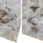 VZ-001 | FT 2' X 5' | FT 3' X 5' | FT 4' X 6' | FT 5' X 7' | FT 6' X 9' | MODERN RUGS | SMOKE/WALNUT - Luxurify