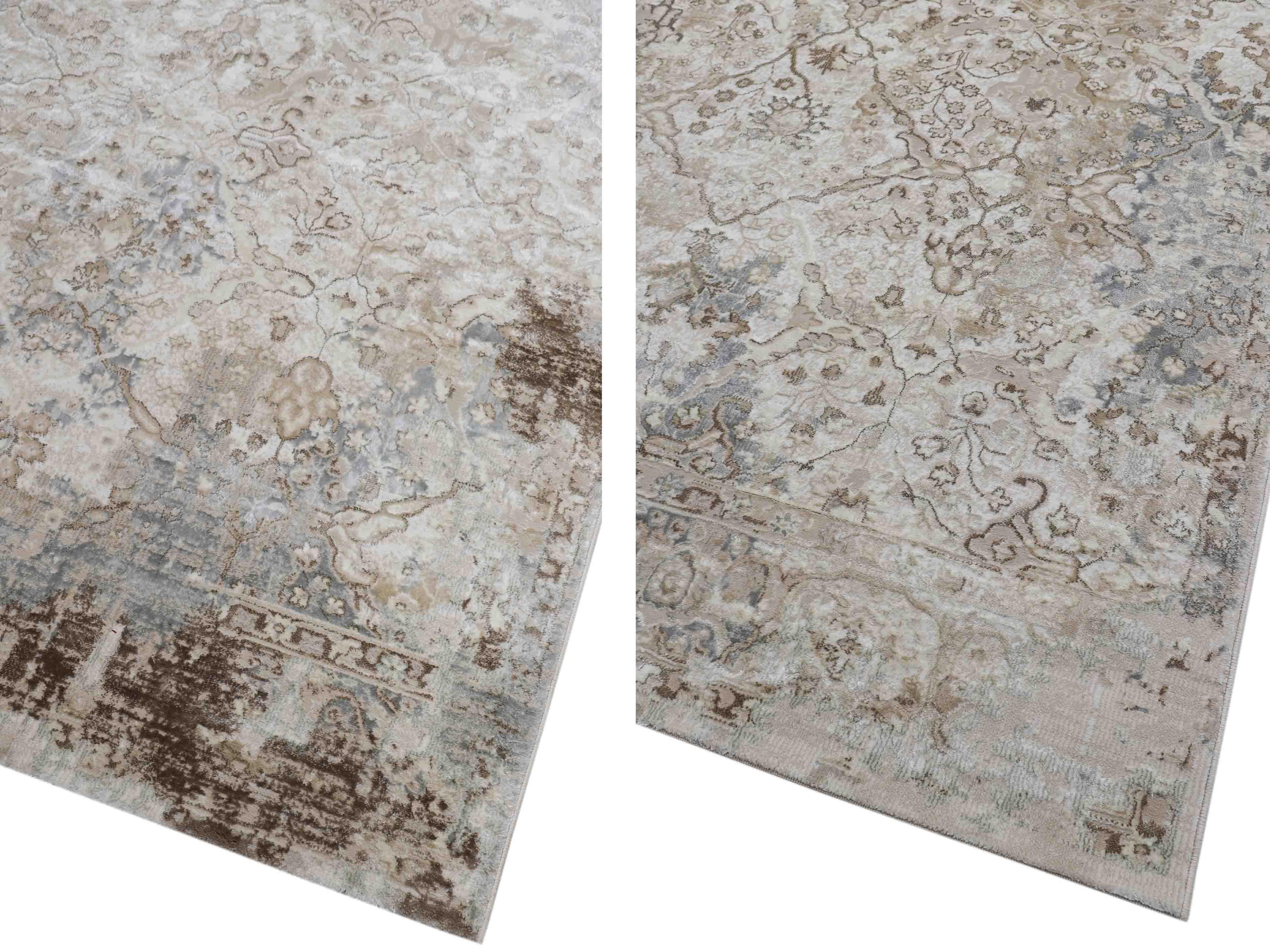 VZ-010 | FT 2' X 5' | FT 3' X 5' | FT 4' X 6' | FT 5' X 7' | FT 6' X 9' | MODERN RUGS | SLATE/RUST - Luxurify