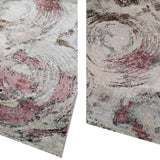 EL-019 | FT 2' X 5' | FT 3' X 5' | FT 4' X 6' | FT 5' X 7' | FT 6' X 9' | FT 8' X 11' | FT 5' X 5' | MODERN RUGS | BURGUNDY/WALNUT