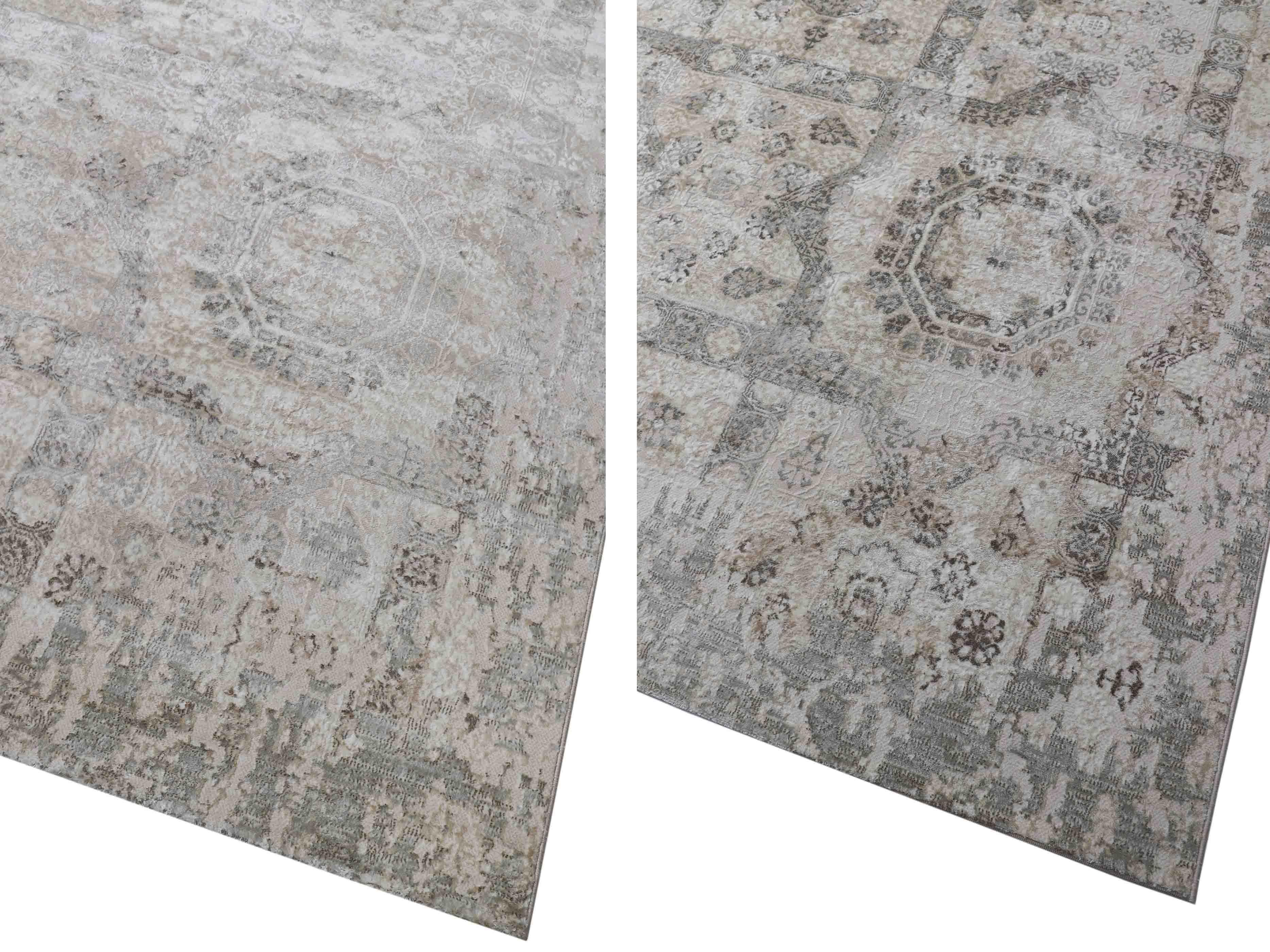 VZ-013 | FT 2' X 5' | FT 3' X 5' | FT 4' X 6' | FT 5' X 7' | FT 6' X 9' | MODERN RUGS | SAND/GREY - Luxurify