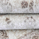 VZ-018 | FT 2' X 5' | FT 3' X 5' | FT 4' X 6' | FT 5' X 7' | FT 6' X 9' | FT 8' X 11' | MODERN RUGS | CHAMPAGNE/RUST - Luxurify