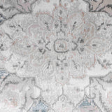 EL-020 | FT 2' X 5' | FT 3' X 5' | FT 4' X 6' | FT 5' X 7' | FT 6' X 9' | MODERN RUGS | ELECTRIC BLUE/RUST - Luxurify