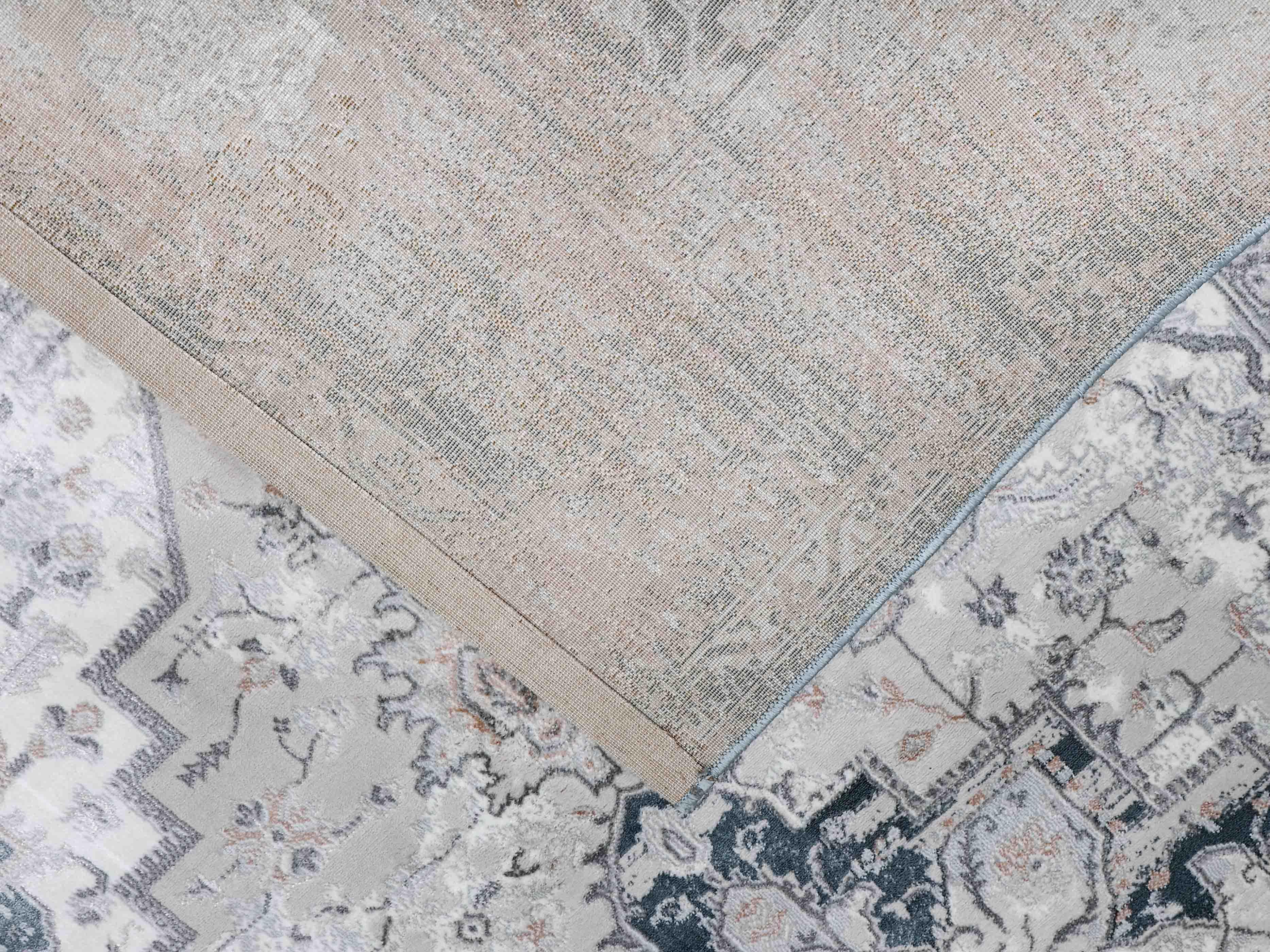 EL-020 | FT 2' X 5' | FT 3' X 5' | FT 4' X 6' | FT 5' X 7' | FT 6' X 9' | MODERN RUGS | ELECTRIC BLUE/RUST - Luxurify