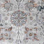 EL-022 | FT 2' X 5' | FT 3' X 5' | FT 4' X 6' | FT 5' X 7' | FT 6' X 9' | MODERN RUGS | CERULEAN/RUST - Luxurify