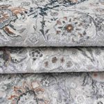 EL-022 | FT 2' X 5' | FT 3' X 5' | FT 4' X 6' | FT 5' X 7' | FT 6' X 9' | MODERN RUGS | CERULEAN/RUST - Luxurify