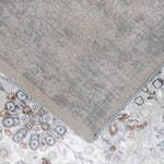 EL-022 | FT 2' X 5' | FT 3' X 5' | FT 4' X 6' | FT 5' X 7' | FT 6' X 9' | MODERN RUGS | CERULEAN/RUST - Luxurify