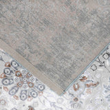 EL-022 | FT 2' X 5' | FT 3' X 5' | FT 4' X 6' | FT 5' X 7' | FT 6' X 9' | MODERN RUGS | CERULEAN/RUST - Luxurify