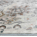 EL-022 | FT 2' X 5' | FT 3' X 5' | FT 4' X 6' | FT 5' X 7' | FT 6' X 9' | MODERN RUGS | CERULEAN/RUST - Luxurify