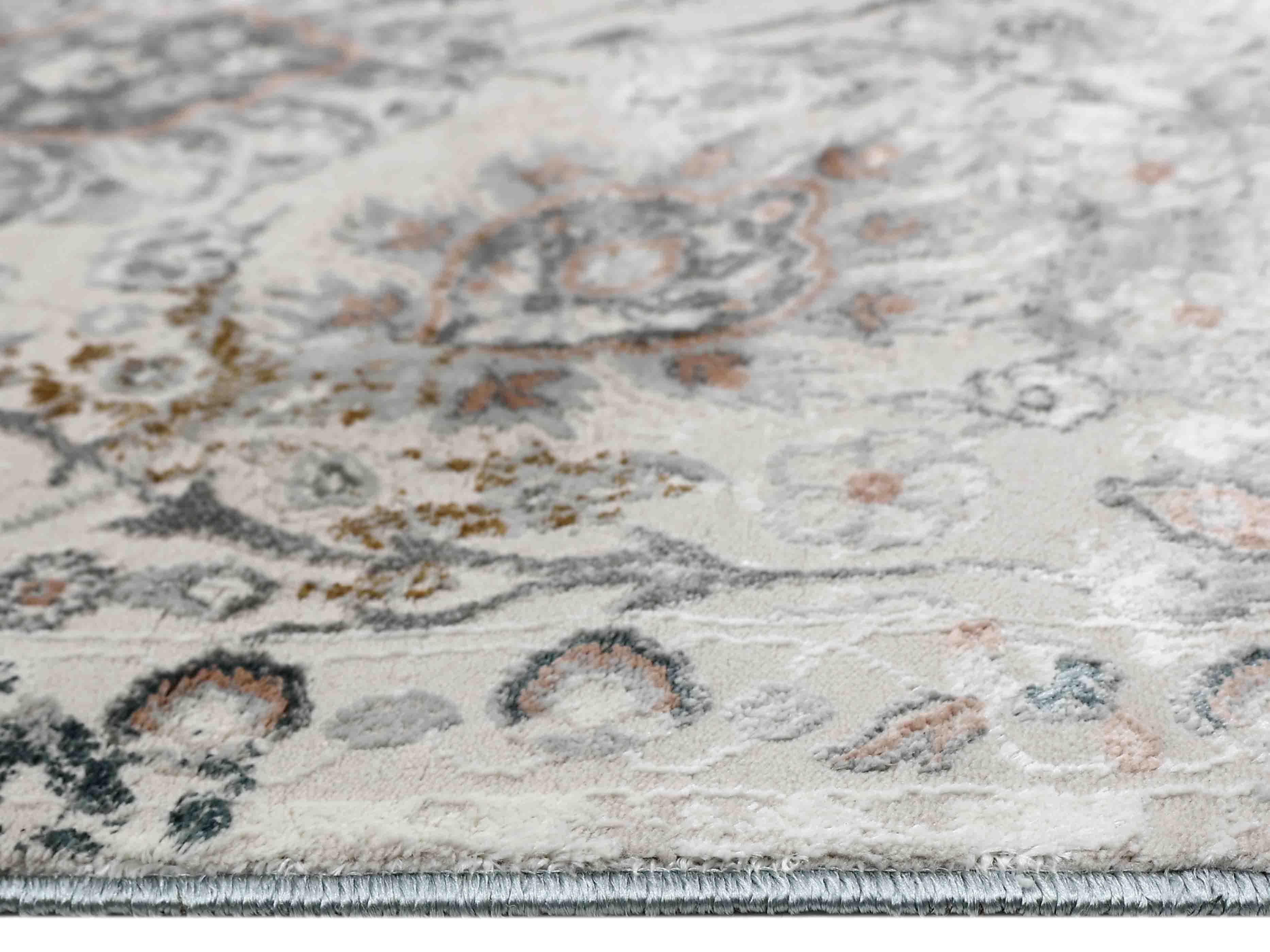 EL-022 | FT 2' X 5' | FT 3' X 5' | FT 4' X 6' | FT 5' X 7' | FT 6' X 9' | MODERN RUGS | CERULEAN/RUST - Luxurify