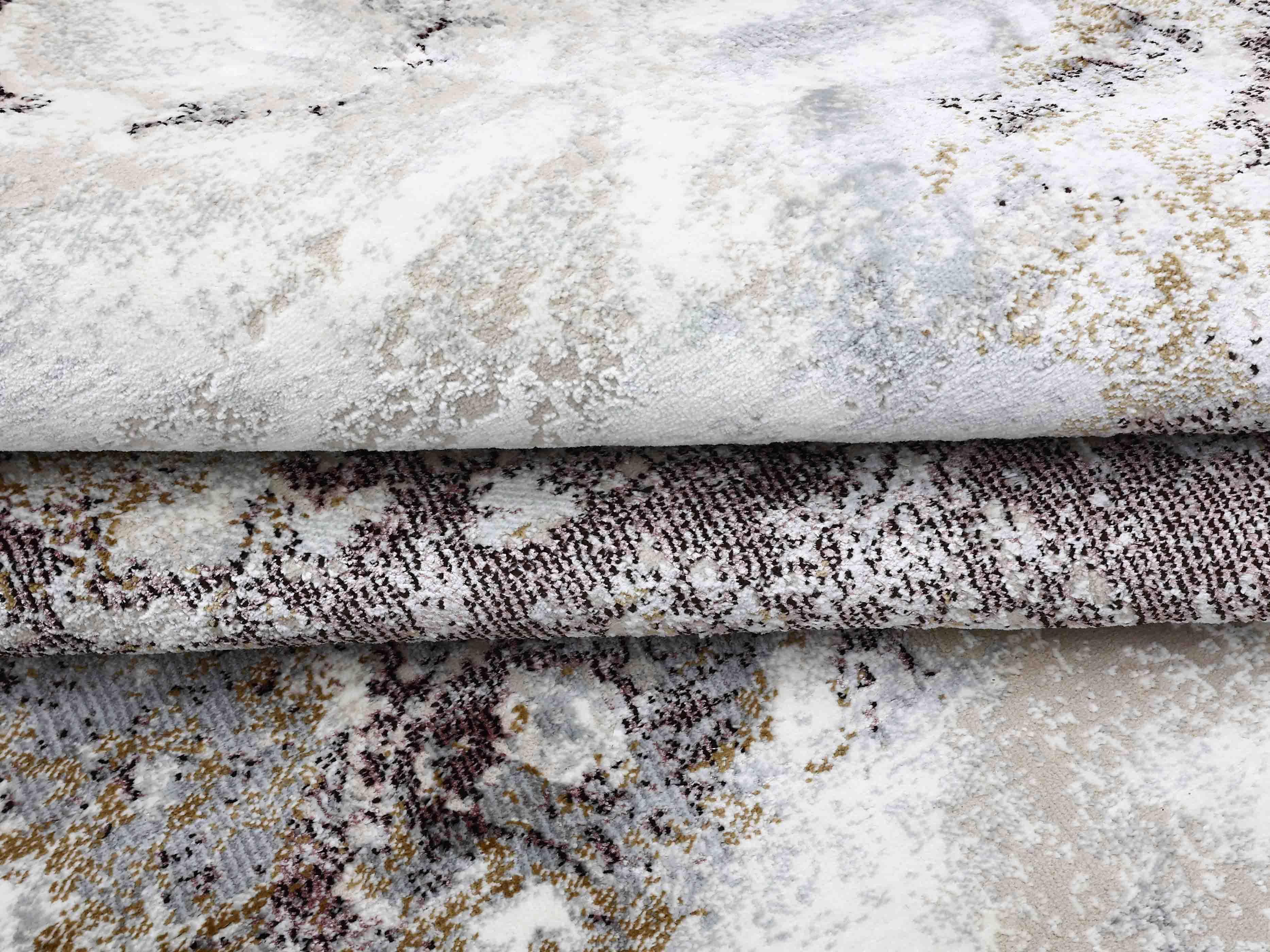 EL-011 | FT 2' X 5' | FT 3' X 5' | FT 4' X 6' | FT 5' X 7' | FT 6' X 9' | MODERN RUGS | AUBURN/RUST - Luxurify