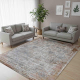 EL-029 | FT 2' X 5' | FT 3' X 5' | FT 4' X 6' | FT 5' X 7' | FT 6' X 9' | FT 8' X 11' | FT 9' X 12' | MODERN RUGS | AUBURN/RUST