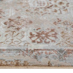 EL-026 | FT 2' X 5' | FT 3' X 5' | FT 4' X 6' | FT 5' X 7' | FT 6' X 9' | MODERN RUGS | WALNUT/RUST - Luxurify