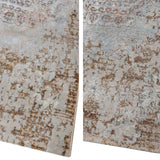 EL-026 | FT 2' X 5' | FT 3' X 5' | FT 4' X 6' | FT 5' X 7' | FT 6' X 9' | MODERN RUGS | WALNUT/RUST - Luxurify