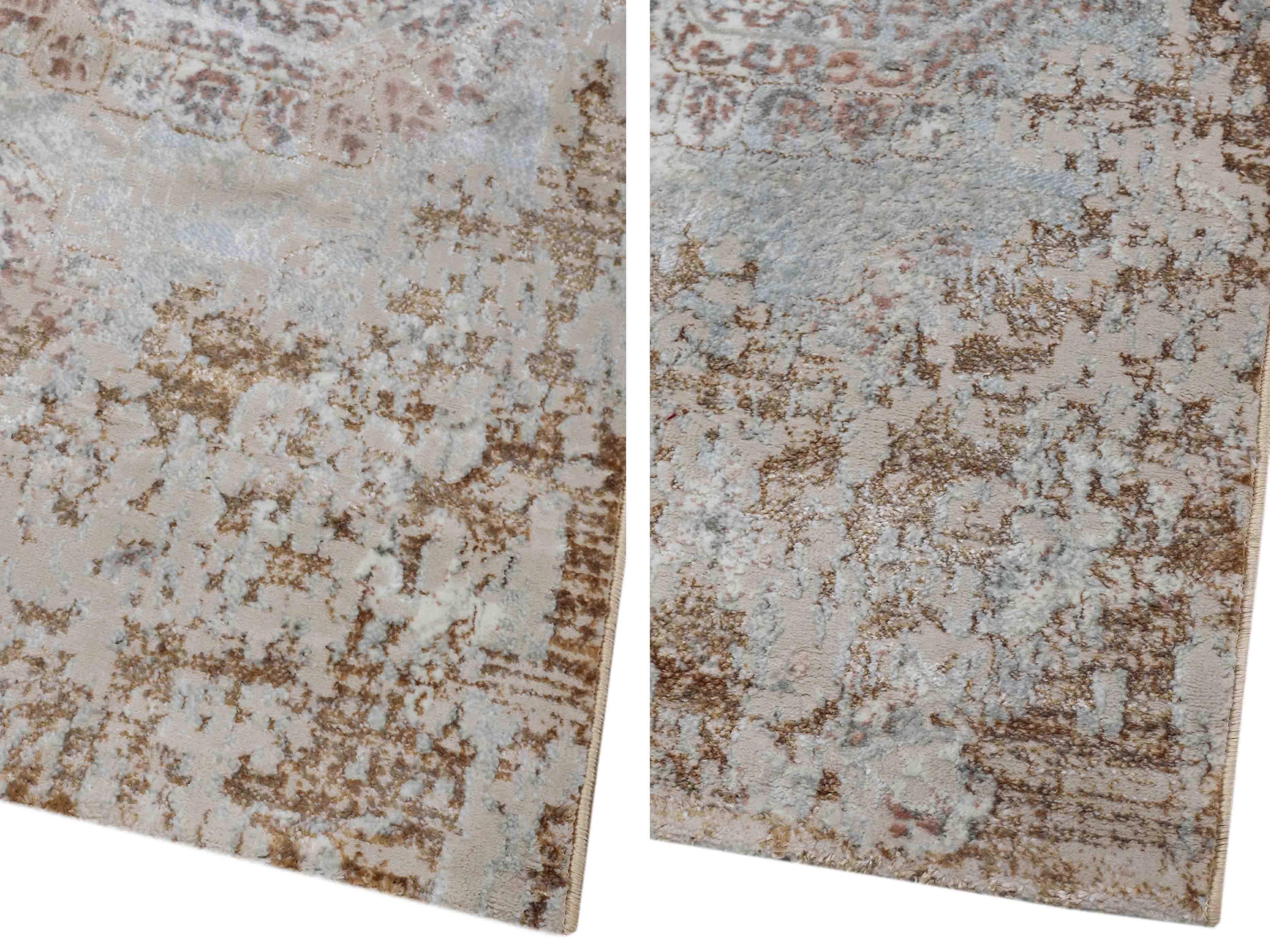 EL-026 | FT 2' X 5' | FT 3' X 5' | FT 4' X 6' | FT 5' X 7' | FT 6' X 9' | MODERN RUGS | WALNUT/RUST - Luxurify