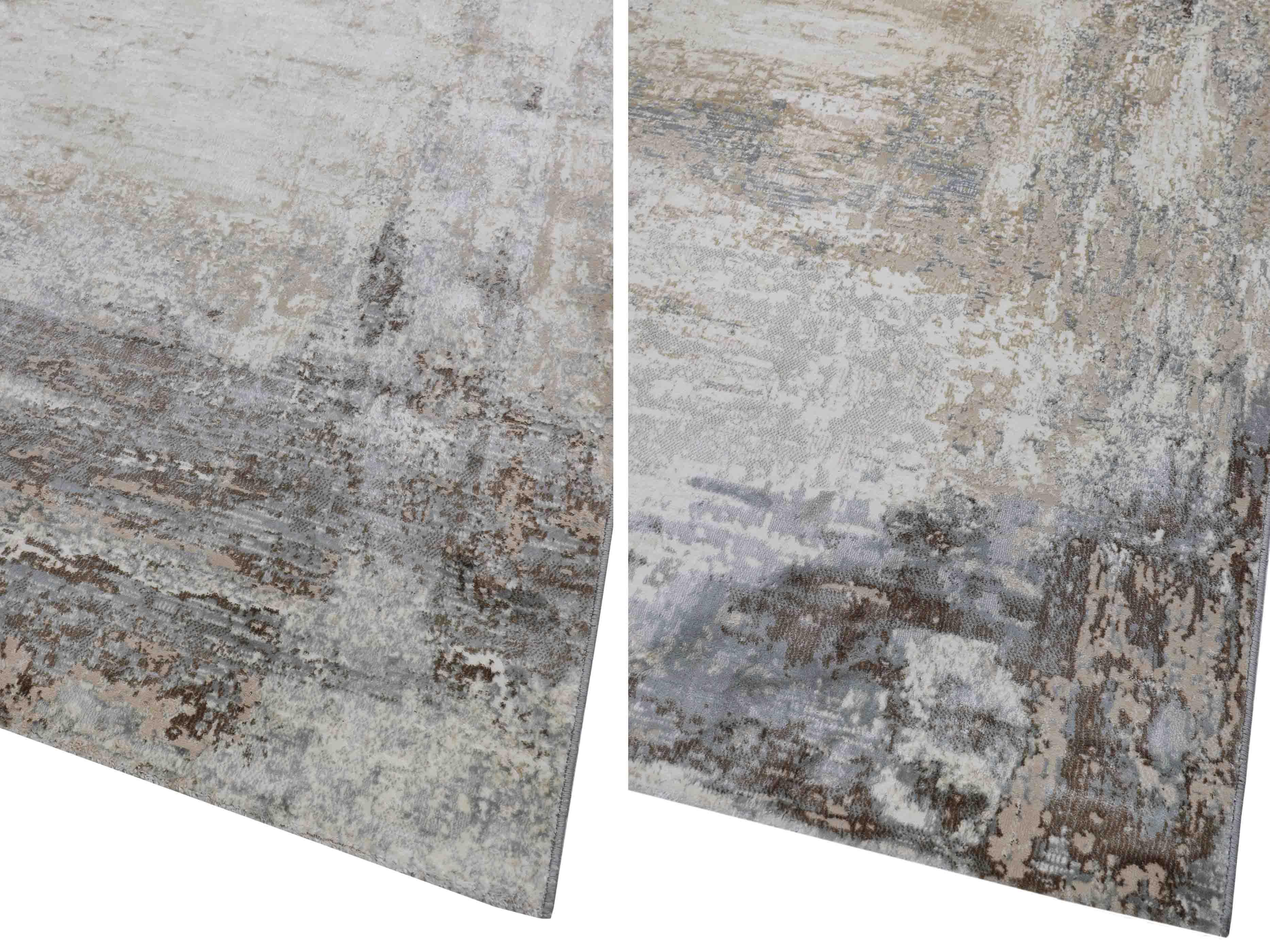 VZ-006 | FT 2' X 5' | FT 3' X 5' | FT 4' X 6' | FT 5' X 7' | FT 6' X 9' | MODERN RUGS | SHADOW/GREY - Luxurify