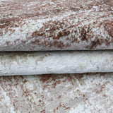 VZ-005 | FT 2' X 5' | FT 3' X 5' | FT 4' X 6' | FT 5' X 7' | FT 6' X 9' | MODERN RUGS | RUST/WALNUT - Luxurify