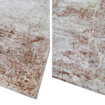 VZ-005 | FT 2' X 5' | FT 3' X 5' | FT 4' X 6' | FT 5' X 7' | FT 6' X 9' | MODERN RUGS | RUST/WALNUT - Luxurify