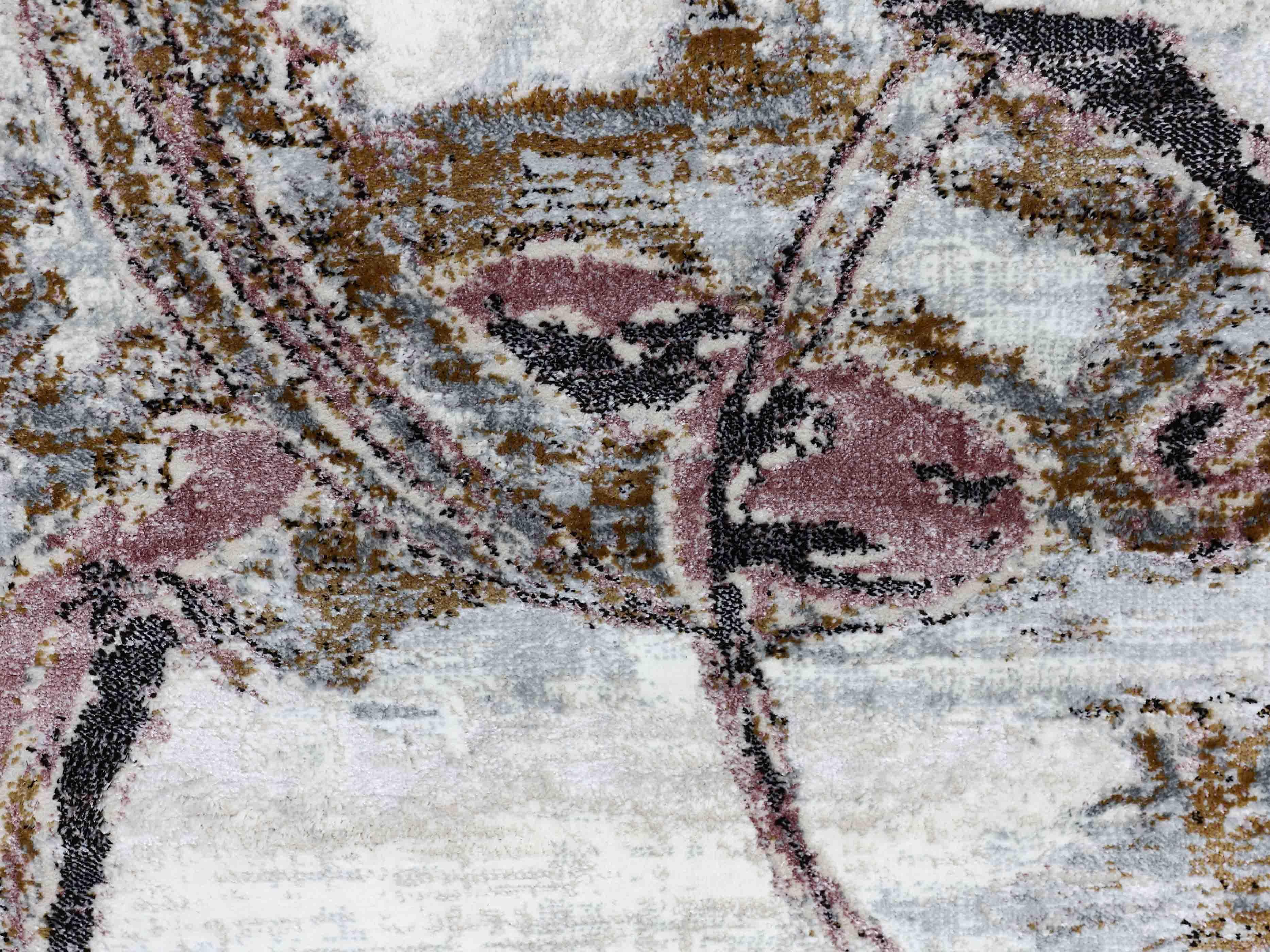 EL-003 | FT 2' X 5' | FT 3' X 5' | FT 4' X 6' | FT 5' X 7' | FT 6' X 9' | MODERN RUGS | AUBURN/RUST - Luxurify