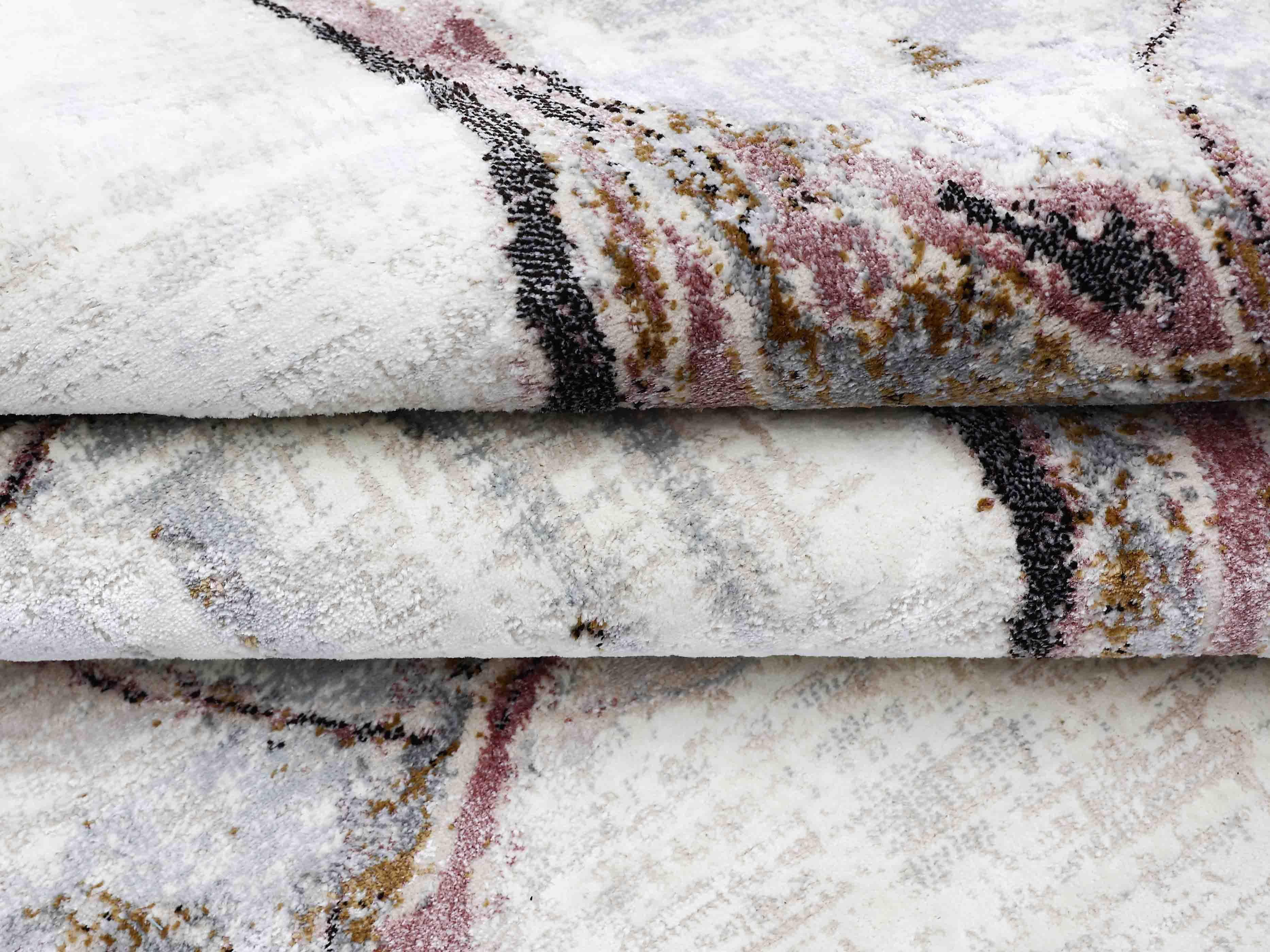 EL-003 | FT 2' X 5' | FT 3' X 5' | FT 4' X 6' | FT 5' X 7' | FT 6' X 9' | MODERN RUGS | AUBURN/RUST - Luxurify