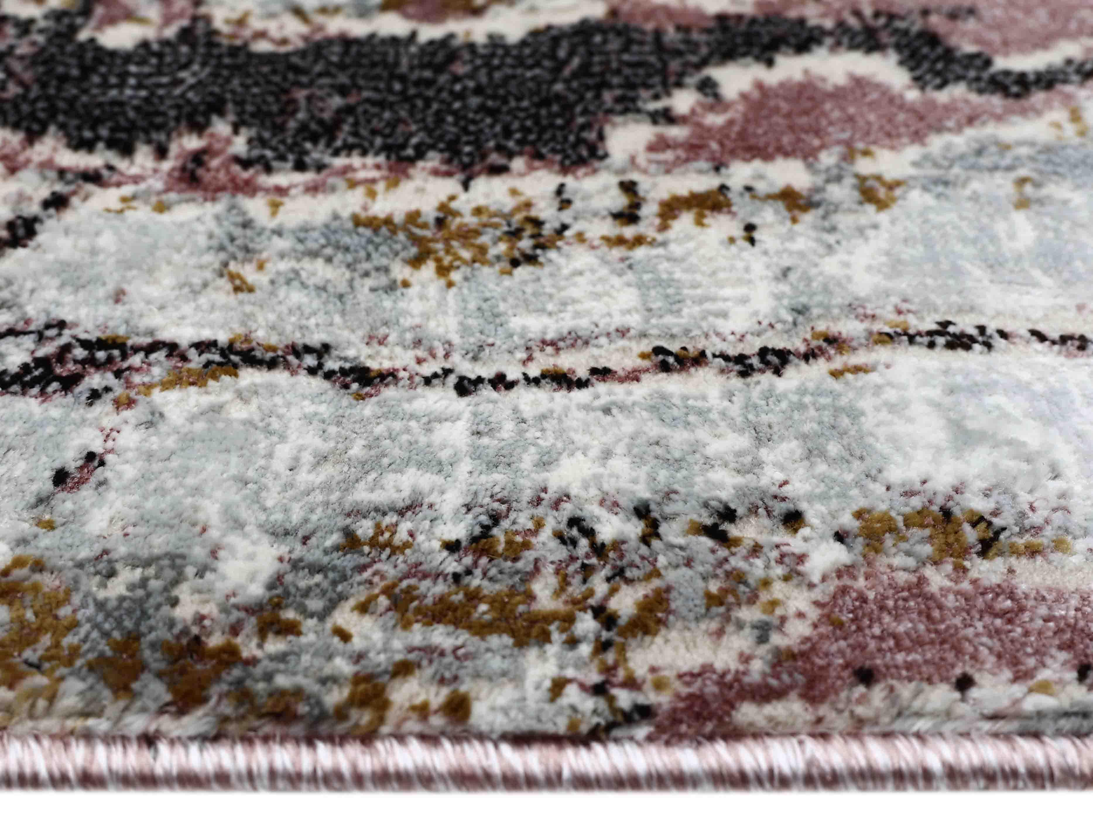 EL-003 | FT 2' X 5' | FT 3' X 5' | FT 4' X 6' | FT 5' X 7' | FT 6' X 9' | MODERN RUGS | AUBURN/RUST - Luxurify