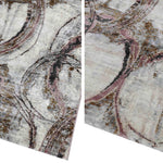 EL-003 | FT 2' X 5' | FT 3' X 5' | FT 4' X 6' | FT 5' X 7' | FT 6' X 9' | MODERN RUGS | AUBURN/RUST - Luxurify