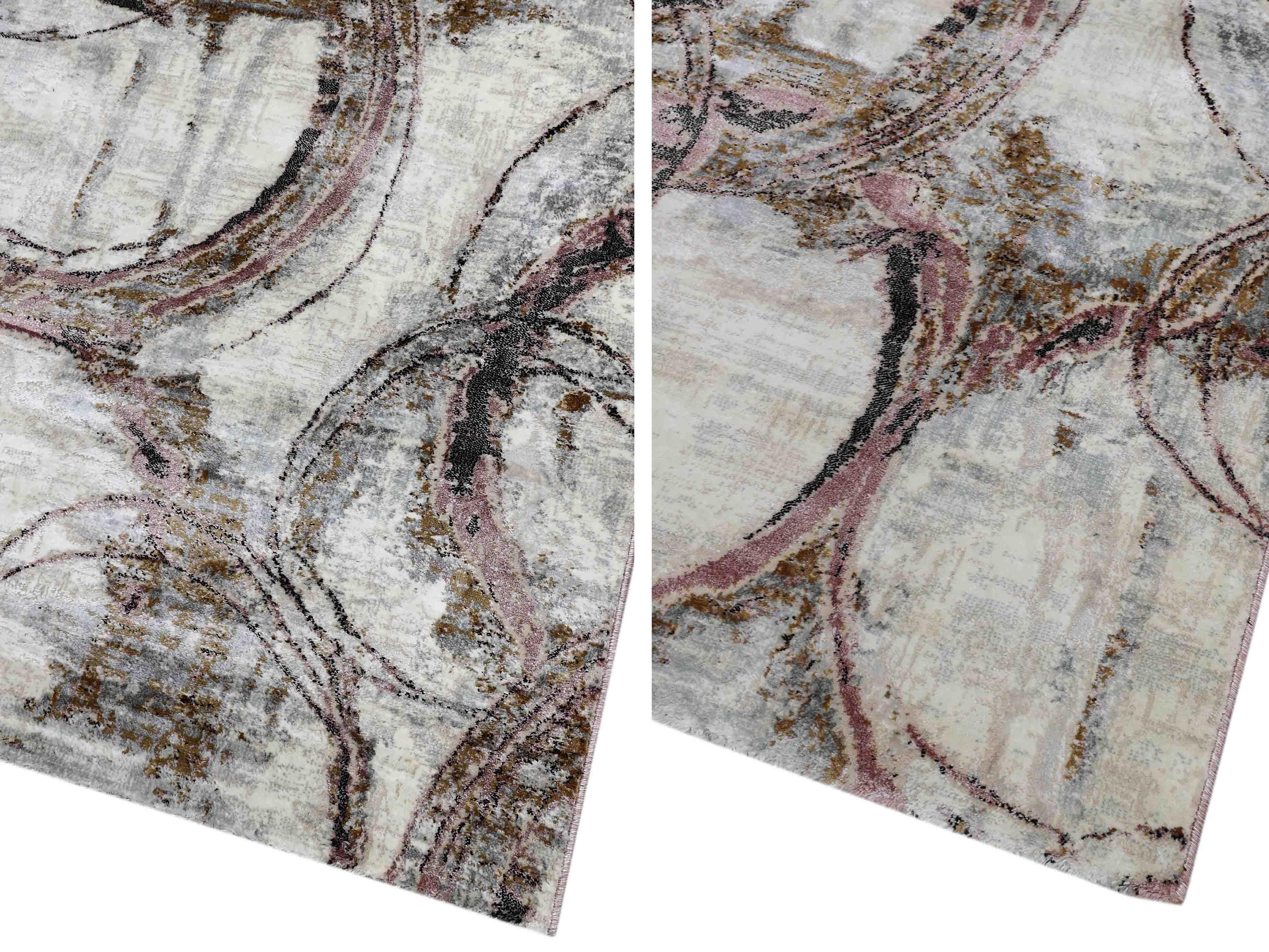 EL-003 | FT 2' X 5' | FT 3' X 5' | FT 4' X 6' | FT 5' X 7' | FT 6' X 9' | MODERN RUGS | AUBURN/RUST - Luxurify