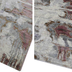 EL-014 | FT 2' X 5' | FT 3' X 5' | FT 4' X 6' | FT 5' X 7' | FT 6' X 9' | MODERN RUGS | SLATE/RUST - Luxurify
