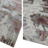 EL-014 | FT 2' X 5' | FT 3' X 5' | FT 4' X 6' | FT 5' X 7' | FT 6' X 9' | MODERN RUGS | SLATE/RUST - Luxurify