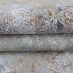 EL-036 | FT 2' X 5' | FT 3' X 5' | FT 4' X 6' | FT 5' X 7' | FT 6' X 9' | MODERN RUGS | MAROON/GREY - Luxurify