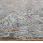 EL-036 | FT 2' X 5' | FT 3' X 5' | FT 4' X 6' | FT 5' X 7' | FT 6' X 9' | MODERN RUGS | MAROON/GREY - Luxurify